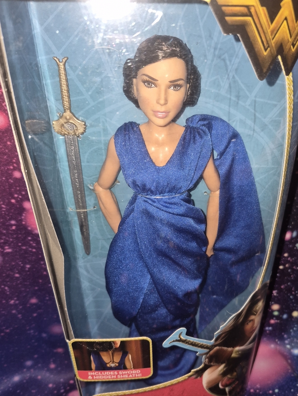 🛡️✨ Diana Prince & Hidden Sword Collectible Doll ✨🛡️